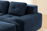 CORDELIA 116" 4-Seater Sectional with 1 Ottoman