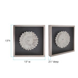 Lotus Flower Wood Wall Art