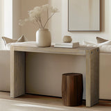 54" Console Table, Natural