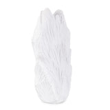 Abstract Elm Tall Vase in White