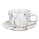 Artist Fare Cup & Saucer Set of 2 for Tea & Coffee