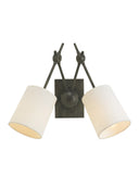 Compass Black Wall Sconce