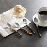 French Home Laguiole Tortoise Shell Coffee Spoons