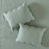 Farmhouse Scalloped Edge 3-Piece Coverlet Quilt Set
