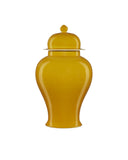 Imperial Yellow Large Temple Jar