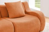 ROMA 82.7" Loveseat with 2 Ottomans