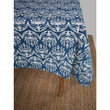 French Home Botanical 59" X 98" Tablecloth - Indigo