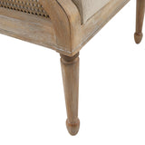 Rustic Reclaimed Farmhouse Crane Arm Chair, Natural *