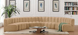 Arc - Velvet 8 Piece U-Shaped Modular Sofa