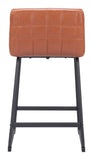 Pago Counter Stool (Set of 2) Brown