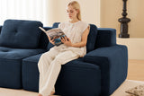 CORDELIA 153" 4-Seater Sofa with 1 Ottoman