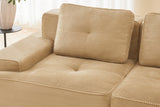 CORDELIA 82" Loveseat with 1 Ottoman
