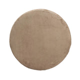 Universal Round Ottoman Cover- Pana Sand