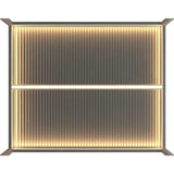 PURPLELEAF Strip Light, Upgraded Version 3000K Warm White Light, 24V Safe Low Voltage Waterproof Strip Light, Suitable for White Louvered Pergola