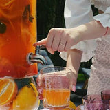 Kook Glass Drink Dispenser with Steel Spigot