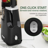 Juicer Machines, 5.9" Wide Feed Chute Cold Press Juicer