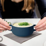 Kook Ceramic Soup Crocks 18 oz, Set of 4