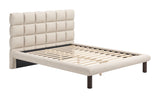 Placid Queen Bed Beige
