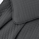 Square Knitted Cotton Coverlet