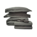 400TC Cotton Sateen Solid Bedding Bundle