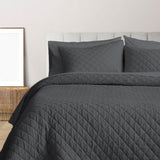 Diamond Knitted Cotton Coverlet