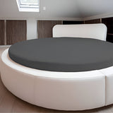 400TC Sateen Solid Cotton Round Sheet Set
