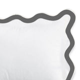 400TC Applique Scalloped Embroidery Cotton Pillow Sham