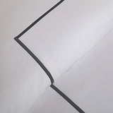 400TC Single Embroidery Sateen Cotton Pillow Sham