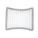 400TC Cotton Sateen Triple Edge Embroidery Stripe Duvet Cover Set