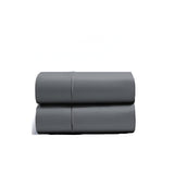 400TC Luxurious Single Embroidery Cotton Sateen Pillowcases (Set Of 2)