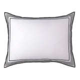 Smart Border 400TC Cotton Embroidery Sateen Solid Pillow Sham