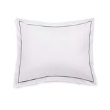 400TC Single Embroidery Sateen Solid Cotton Round Duvet Cover Set