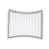 400TC Cotton Double Edge Embroidery Sateen Stripe Duvet Cover Set