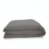 400TC Cotton Sateen Solid Duvet Cover Set