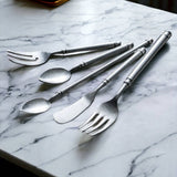 Retro 304 Stainless Steel Flatware Cutlery Set