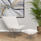 Puff Rocker Ottoman Pana Natural/Natural