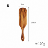 Acacia Wood Spatula Set Natural Cooking Utensils