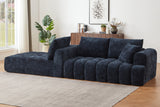 ELARA 108" Chenille Left Chaise Sofa