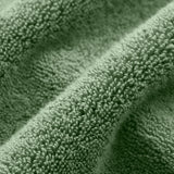 Turkish Cotton 6-Piece Bathroom Towel Set, Green