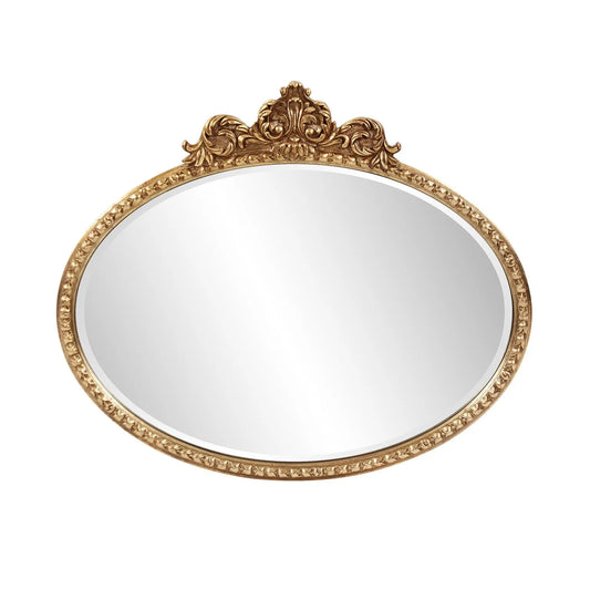 Moreau Oval Mirror- Horizontal