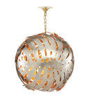 Elder Silver Orb Chandelier