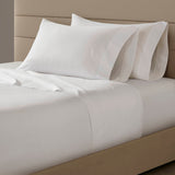 Premium Antimicrobial Cotton-Rich Sheet Set, Bright White