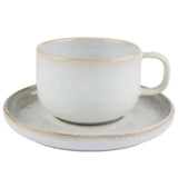 Mesa Ceramics Uno Stoneware Tea Cup & Saucer 225ml