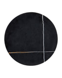 Prado Black Marble Drinks Table