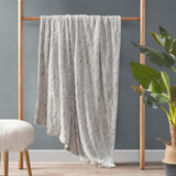 Soft Faux Fur Mink Reversible Throw Blanket