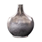 Advik Polished Silver Vase- Tall