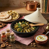 Kook Moroccan Cast Iron Tagine 3.3 Qt Blue