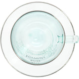 Relax 7 oz Glass Teacup & Saucer Set with Silver