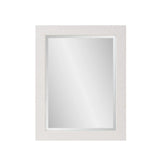 Stucco Vanity Mirror - White