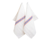 Striped Linen Tea Towels - Set of 2
